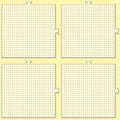Mini Beads Pegboards - 4 Ct