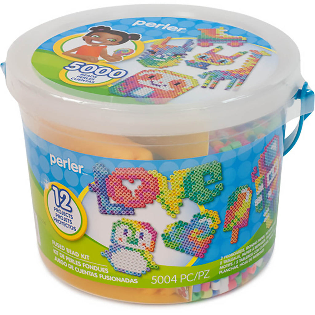 Perler Tie Dye Small 5000 Bucket