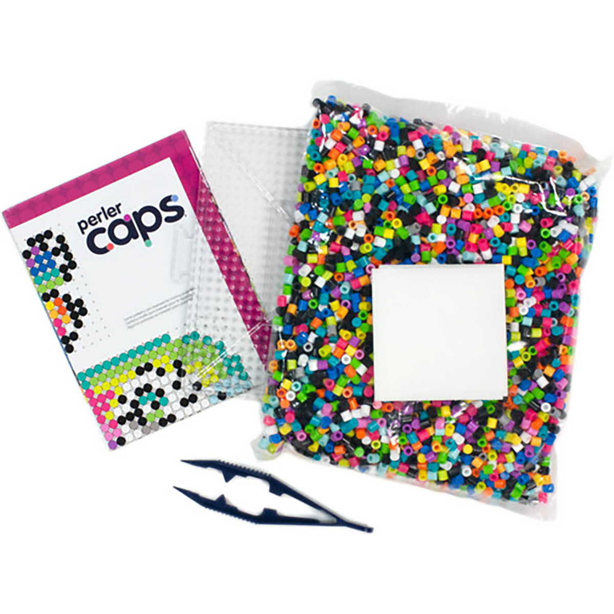 Perler Caps Colors of Nature Deluxe Box Kit